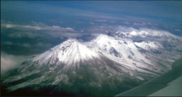 Parinacota and Pomerape from flight La Paz - Arica