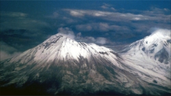 Parinacota  from flight  La Paz - Arica